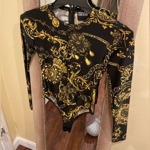Authentic Versace body suit, worn once